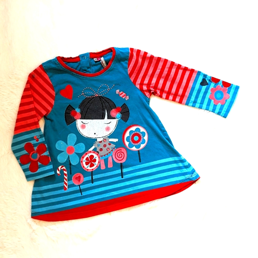 Orchestra Holiday Tunic Embroidered Girls' 24m